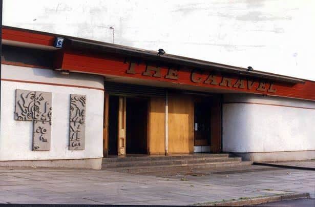Now demolished - The Caravel was associated with gangsters in Glasgow.