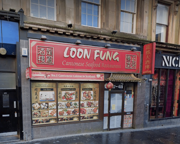 Loon Fung on Sauchiehall Street has been accused of operating a ‘secret Chinese police station’ - they have denied the allegation.