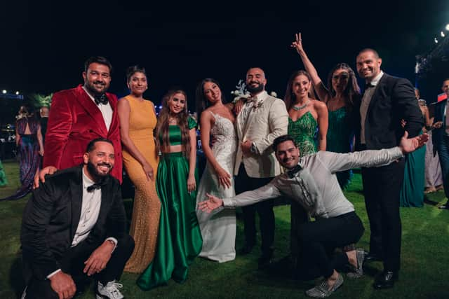 The cast of new Netflix series Dubai Bling