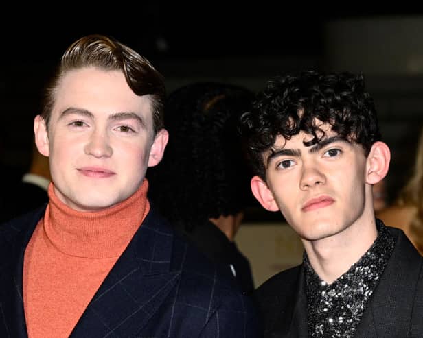 Kit Connor (left) came out as bisexual in a tweet.