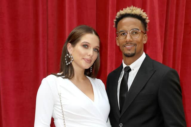 Helen Flanagan and Scott Sinclair (Getty Images)