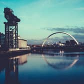 The development site is next to the Clyde.