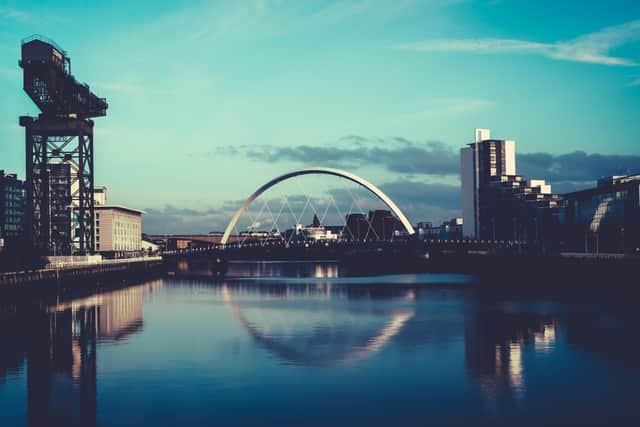 The development site is next to the Clyde.