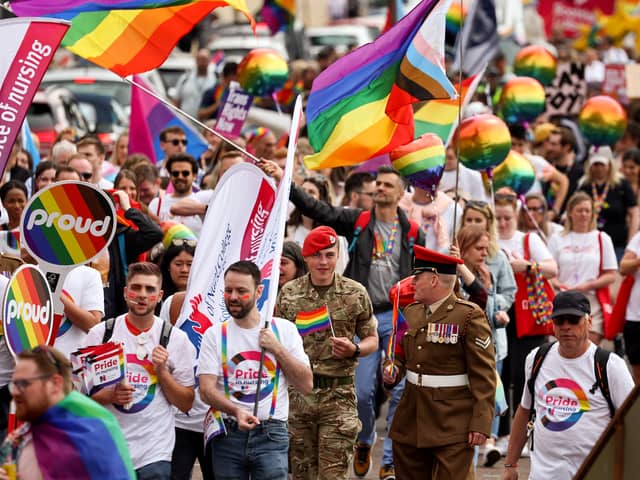 Mardi Gla is the biggest Pride march in Scotland.
