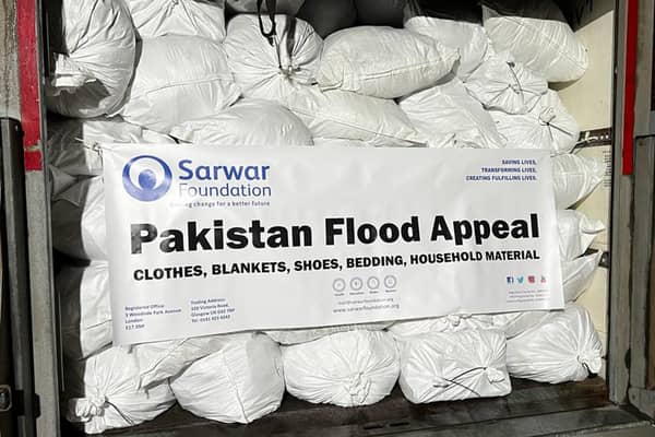 900 bags of supplies have been donated.