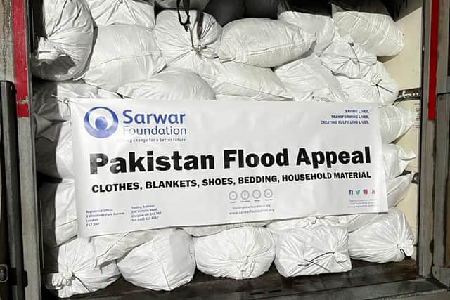 900 bags of supplies have been donated.