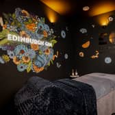 The Edinburgh Gin treatment room in the Gin Spa