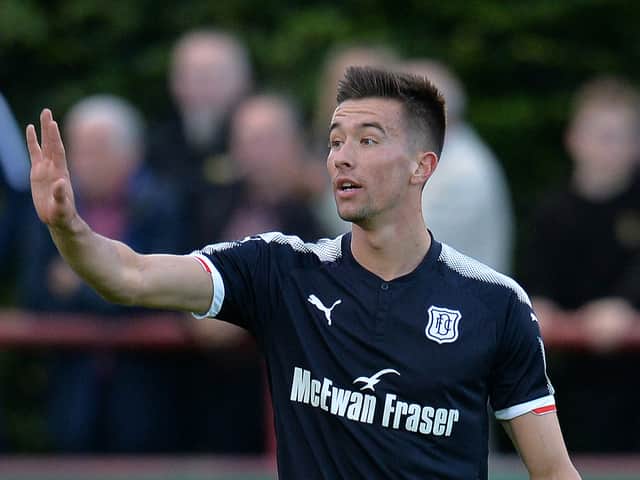 Defender Cammy Kerr netted the match-winner for Dundee at Firhill