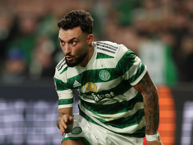 Sead Haksabanovic of Celtic in action against Dundee United