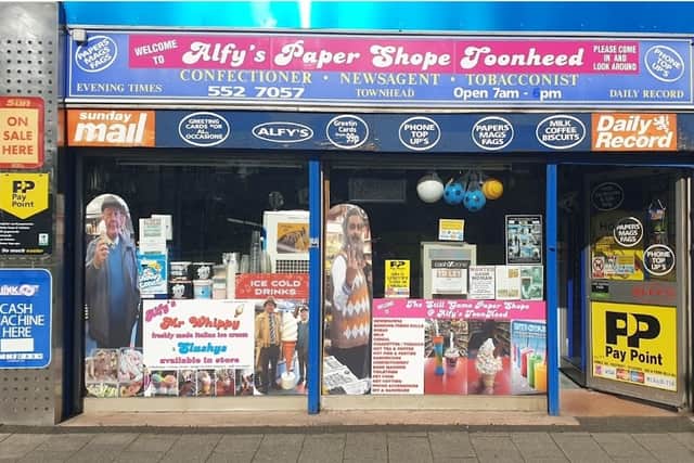 Alfy’s Paper Shope served as the filming location for Navid’s shop in Still Game.
