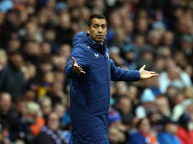 Rangers manager Giovanni van Bronckhorst is under enormous pressure