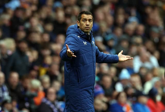 Rangers manager Giovanni van Bronckhorst is under enormous pressure