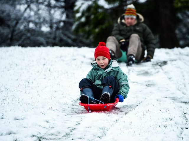 We could see snow this winter.