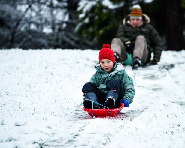 We could see snow this winter.