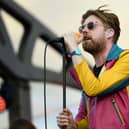 Kaiser Chiefs frontman Ricky Wilson delivered a bizarre performance at the O2 Arena in London (image: Getty Images)