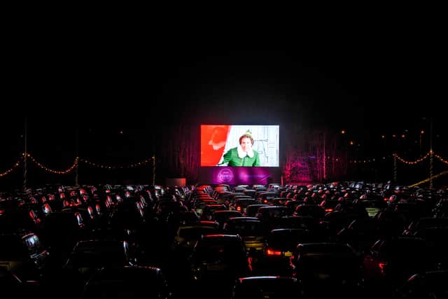 The itison drive-in Christmas event is back.
