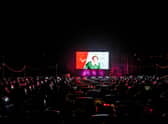 The itison drive-in Christmas event is back.