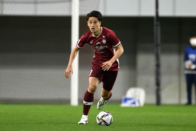 Yuki Kobayashi of Vissel Kobe in action