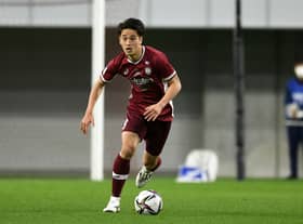 Yuki Kobayashi of Vissel Kobe in action 