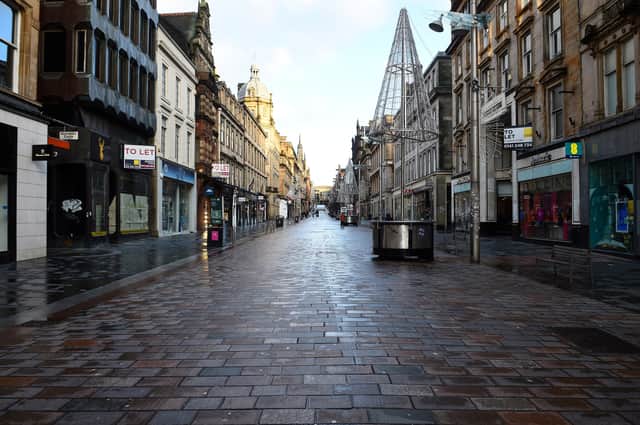 Buchanan Street could be improved.