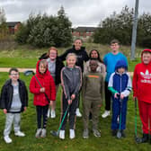 Glasgow kids are being taught how to play golf.