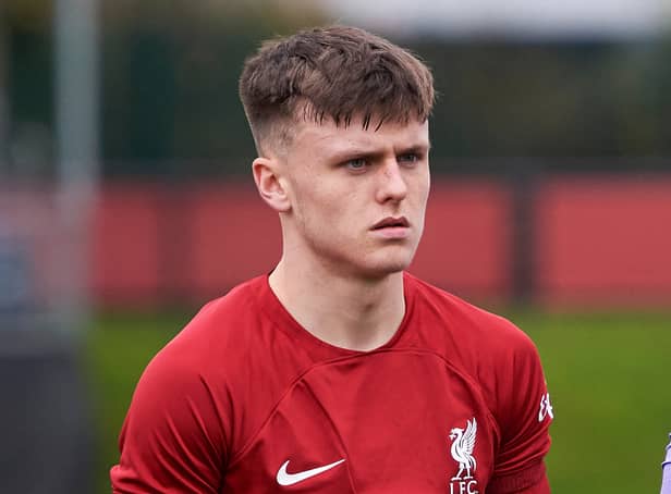 <p>Ben Doak created an immediate impression on his first-team debut for Liverpool</p>