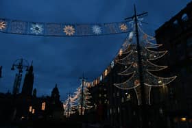 The Christmas lights switch on at George Square takes place this month