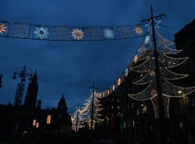 The Christmas lights switch on at George Square takes place this month