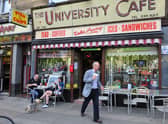 The University Cafe is a Glasgow landmark.