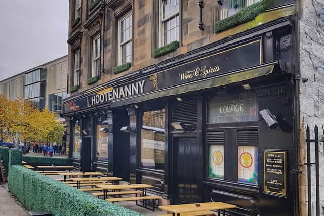 Hootenanny is our first stop on the Glasgow sub crawl
