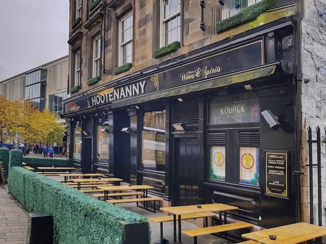 Hootenanny is our first stop on the Glasgow sub crawl