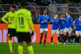 Rangers had contrasting fortunes vs Dortmund