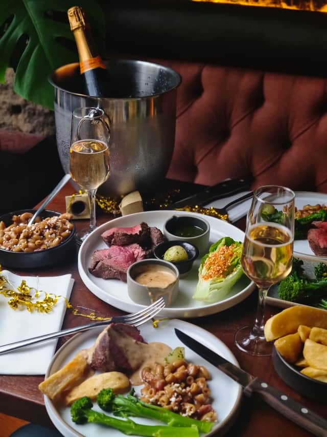 The chateaubriand on offer at Porter & Rye this Hogmanay.
