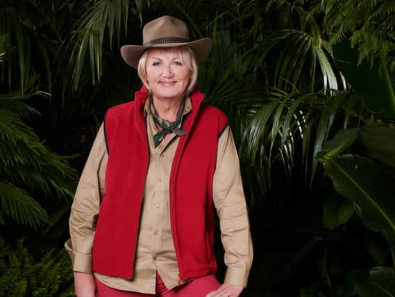 Soap star Sue Cleaver has left the jungle (Image: ITV)