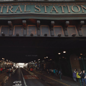 Homeless Project Scotland is currently based underneath the ‘Hielanman’s umbrella’ at Glasgow Central Station on Argyle Street