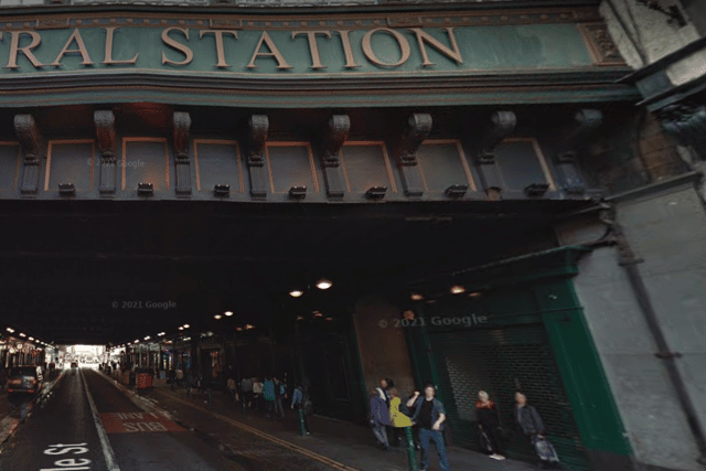 Homeless Project Scotland is currently based underneath the ‘Hielanman’s umbrella’ at Glasgow Central Station on Argyle Street