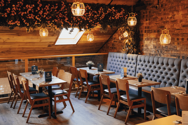 The interior of the new Salt & Chilli restaurant in Shawlands