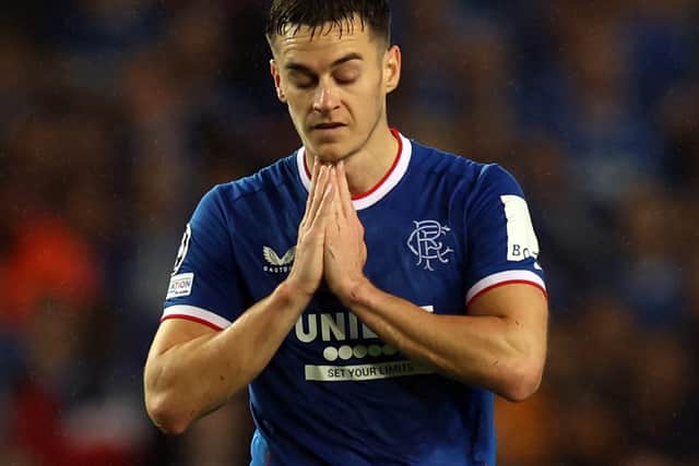 Rangers midfielder Tom Lawrence looks set for an extended period on the sidelines
