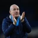 Mark Warburton celebrates a victory as Queens Park Rangers manager