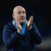 Mark Warburton celebrates a victory as Queens Park Rangers manager