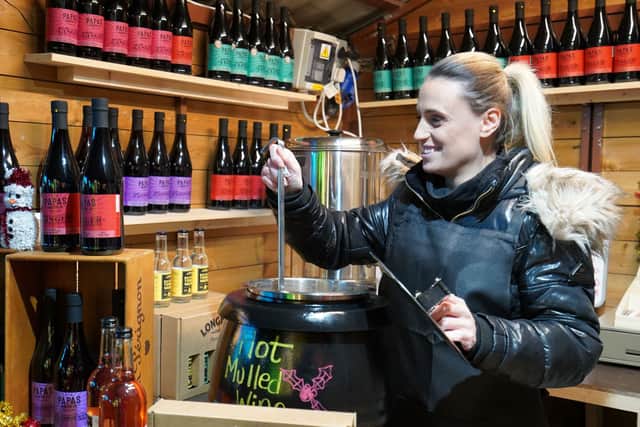 The Christmas Fair will also have alcoholic drinks on offer, like hot mulled wine