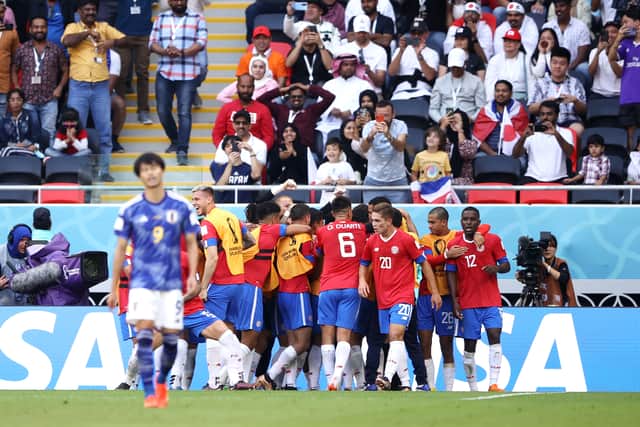  Keysher Fuller’s goal was enough to secure a 1-0 win for Costa Rica over Japan at the World Cup 