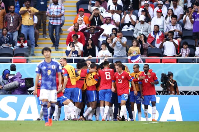  Keysher Fuller’s goal was enough to secure a 1-0 win for Costa Rica over Japan at the World Cup 