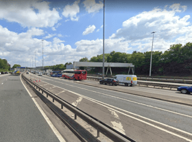 The M77 on-slip to the M8 will be closed.