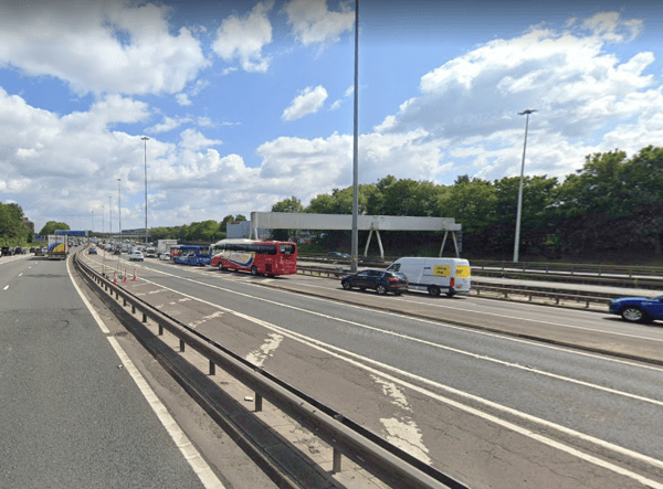 The M77 on-slip to the M8 will be closed.