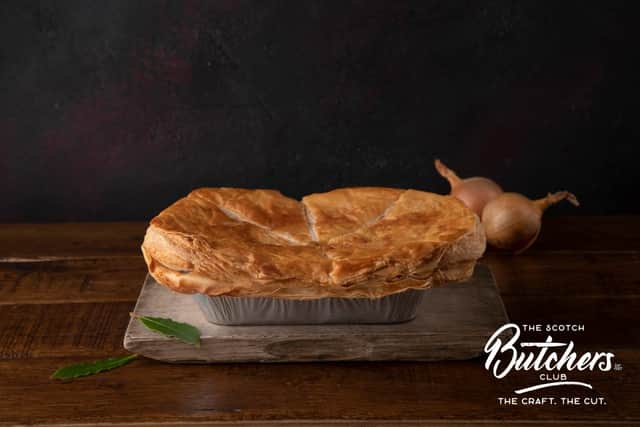 This steak pie from Charles Frazer can feed between 8-10 people comfortably.