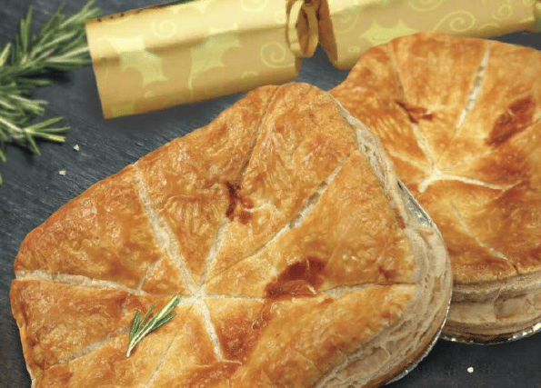 S Collin & Son in Muirhead offer a range of Steak Pies by the pound - with the option to throw in all the trimmings