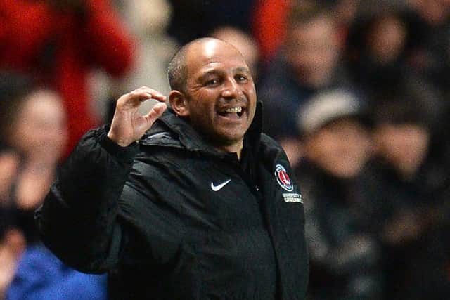 Damian Matthew during his time as first-team coach at Charlton Athletic