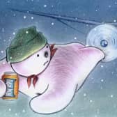 Finding the hidden snowmen in Glasgow bags you the chance to win a trip in a seaplane.