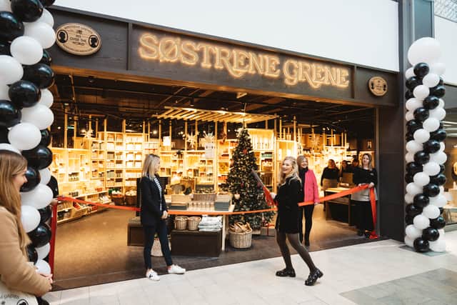 The store opened yesterday in the St Enoch centre - just in time for Christmas!